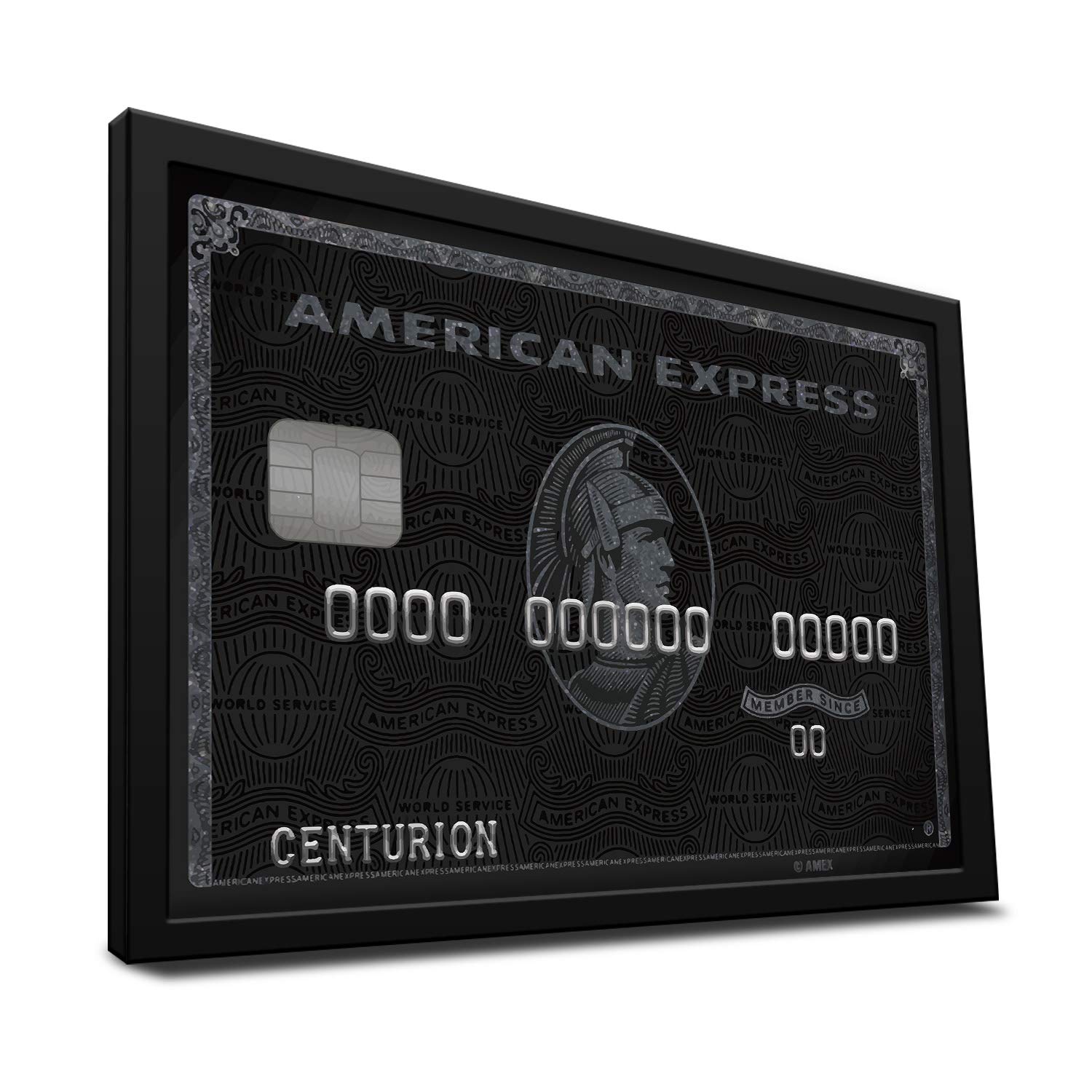 Amazon.co.jp: ARTREX AMEX CARD B キャンバス ポスター S M L XL